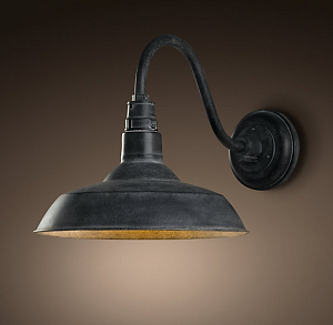 Бра Vintage Barn Sconce Old Grey