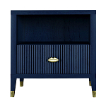 Прикроватная тумбочка с полкой Elsa Dreams Blue варинант исполнения - 5 | Loft Concept в Красноярске