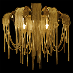 Бра с металиическими цепочками и дугообразными элементами Atlantis Chain варинант исполнения - 8 | Loft Concept в Красноярске