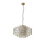 Люстра многоярусная с декором из натуральной морской ракушки Iridescent Light варинант исполнения - 3 | Loft Concept в Красноярске