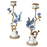 Подсвечник Candleholder Birds Atlanta Set 2 Pcs варинант исполнения - 1 | Loft Concept в Красноярске