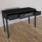 Элегантная Консоль Primo с выдвижным ящиком Черный дуб варинант исполнения - 6 | Loft Concept в Красноярске