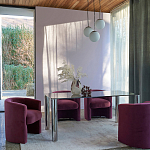 Кресло полукруглое Fiorello Armchair варинант исполнения - 7 | Loft Concept в Красноярске