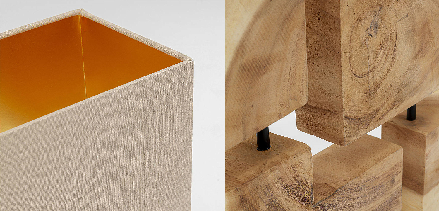 Настольная лампа Saw Cut Acacia - Loft-Concept в Красноярске