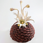 Статуэтка тропический фрукт Pandora Tropical Fruit Brown Red Creamy Flowers варинант исполнения - 1 | Loft Concept в Красноярске