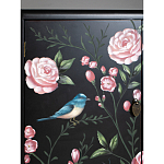 Комод деревянный Tits on flowers варинант исполнения - 8 | Loft Concept в Красноярске