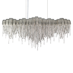 Люстра подвесная с металлическими дугами и длинными цепочками 115 см Atlantis Chain варинант исполнения - 15 | Loft Concept в Красноярске