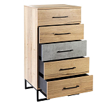 Комод с 3-мя ящиками в стиле лофт Urban Style Space варинант исполнения - 5 | Loft Concept в Красноярске