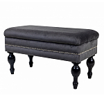 Мягкая банкетка с зоной для хранения Casket Dark Grey варинант исполнения - 2 | Loft Concept в Красноярске