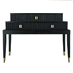 Премиальная Консоль с тремя ящиками Elsa Dreams Black варинант исполнения - 4 | Loft Concept в Красноярске