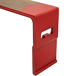 Деревянная консоль Porcher Red Concole варинант исполнения - 2 | Loft Concept в Красноярске