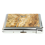 Портсигар с газовой зажигалкой из натурального камня Оникс Stone Cigarettes Cases варинант исполнения - 10 | Loft Concept в Красноярске