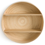 Полка настенная из бамбука Zenara варинант исполнения - 1 | Loft Concept в Красноярске