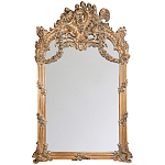 Зеркало настенное в ажурной раме с эффектом старины Classic Ornament Mirror варинант исполнения - 1 | Loft Concept в Красноярске