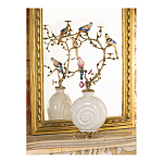 Подсвечник с декором из птиц на ветвях Birds of Paradise варинант исполнения - 4 | Loft Concept в Красноярске