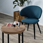 Стол журнальный круглый в стиле лофт Urban Style Space 2 варинант исполнения - 3 | Loft Concept в Красноярске