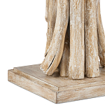 Настольная лампа с каркасом в виде веток деревьев с абажуром из ткани Natural Driftwood варинант исполнения - 2 | Loft Concept в Красноярске