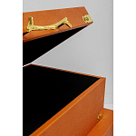 Комплект оранжевых чемоданов Golden Twigs варинант исполнения - 3 | Loft Concept в Красноярске