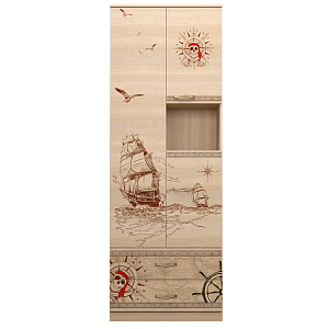 Шкаф Pirate Theme с полкой