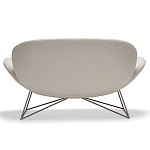 Дизайнерский двухместный диван Gio Ponti D.157.6  - DUE FOGLIE Sofa варинант исполнения - 5 | Loft Concept в Красноярске