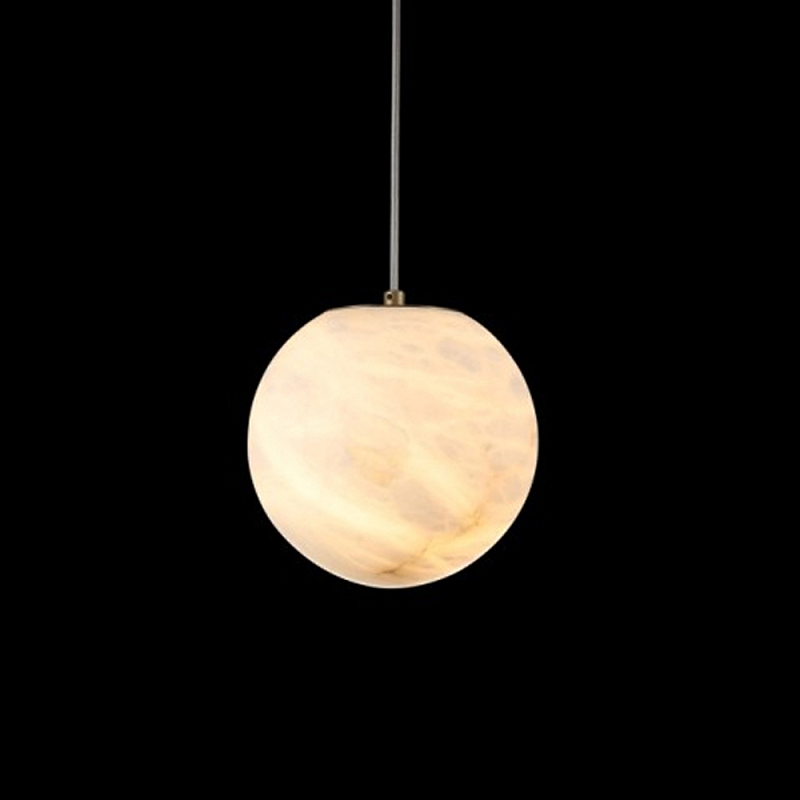 Люстра подвесная с сферическими плафономи из натурального камня Glowing Spheres Латунь Белый Люстра подвесная с сферическими плафономи из натурального камня Glowing Spheres Латунь Белый в Красноярске | Loft Concept