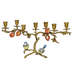 Бронзовый подсвечник на 7 свечей Eden Garden варинант исполнения - 1 | Loft Concept в Красноярске