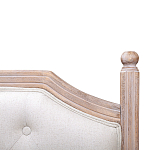 Изголовье кровати бежевое с мягкой обивкой из льна Emma Headboard варинант исполнения - 2 | Loft Concept в Красноярске