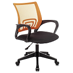 Офисное кресло с основанием из черного пластика Desk chairs Orange варинант исполнения - 1 | Loft Concept в Красноярске
