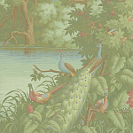 Обои ручная роспись Le Brésil Pastel варинант исполнения - 1 | Loft Concept в Красноярске