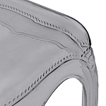 Прозрачный стул серый LOUIS GHOST CHAIR Grey варинант исполнения - 5 | Loft Concept в Красноярске