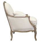 Кресло Ava Classical Armchair beige flax варинант исполнения - 1 | Loft Concept в Красноярске