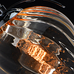 Подвесной светильник со стеклянном плафоном в форме бокала Kaleido варинант исполнения - 10 | Loft Concept в Красноярске