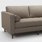 Мебельная ткань Шенилл коричневый цвет 142 см T4-54 варинант исполнения - 5 | Loft Concept в Красноярске