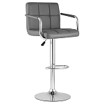 Барный стул с подлокотниками Honory Grey варинант исполнения - 1 | Loft Concept в Красноярске