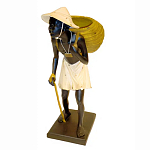 Фигурка африканского рабочего Plantation варинант исполнения - 1 | Loft Concept в Красноярске