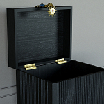 Сундук Eye Elsa Dreams Black варинант исполнения - 3 | Loft Concept в Красноярске