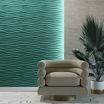 Гипсовая 3D Панель M-33 варинант исполнения - 1 | Loft Concept в Красноярске