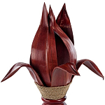 Настольная лампа красная INDONESIAN LAMPS варинант исполнения - 2 | Loft Concept в Красноярске