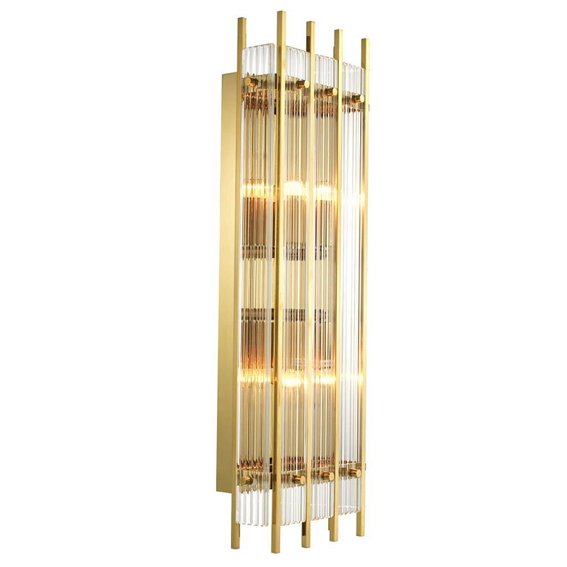 Бра Wall Lamp Sparks L Gold Глянцевое золото Прозрачный (Transparent) Бра Wall Lamp Sparks L Gold Глянцевое золото Прозрачный (Transparent) в Красноярске | Loft Concept