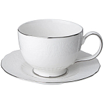 Чайный набор белый из фарфора на 6 персон 12 предметов 280 мл Garden Whisper Porcelain Set  варинант исполнения - 1 | Loft Concept в Красноярске