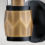 Бра для ванных комнат с прозрачным стеклянным плафоном в форме цилиндра Hinkley варинант исполнения - 15 | Loft Concept в Красноярске