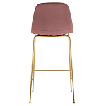 Барный стул на золотистых ножках VENDRAMIN Pink варинант исполнения - 5 | Loft Concept в Красноярске