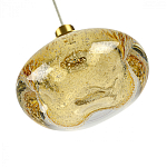 Подвесной светильник с прозрачным стеклянным плафоном округлой формы Effervia  варинант исполнения - 12 | Loft Concept в Красноярске