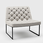 Мебельная ткань Sorbettol Шенилл Сееро-бежевый N 1120 варинант исполнения - 7 | Loft Concept в Красноярске