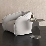 Дизайнерский журнальный стол с основанием из круглых элементов Lirod варинант исполнения - 2 | Loft Concept в Красноярске