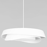 Подвесной светильник круглый белого цвета из металла Vita Cuna варинант исполнения - 1 | Loft Concept в Красноярске