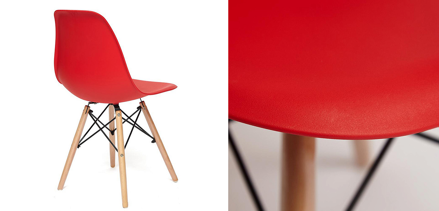 Стул DSW red Стул DSW red - Loft-Concept в Красноярске