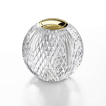 Настольная лампа с прозрачным шарообразным плафоном на цилиндрической подставке Crystal Globule варинант исполнения - 2 | Loft Concept в Красноярске