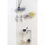 Полка напольная трехъярусная для ванной Bathroom Floor Shelf варинант исполнения - 2 | Loft Concept в Красноярске