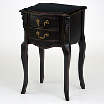 Тумба прикроватная из массива березы с 2-мя ящиками в стиле прованс Vintage варинант исполнения - 2 | Loft Concept в Красноярске